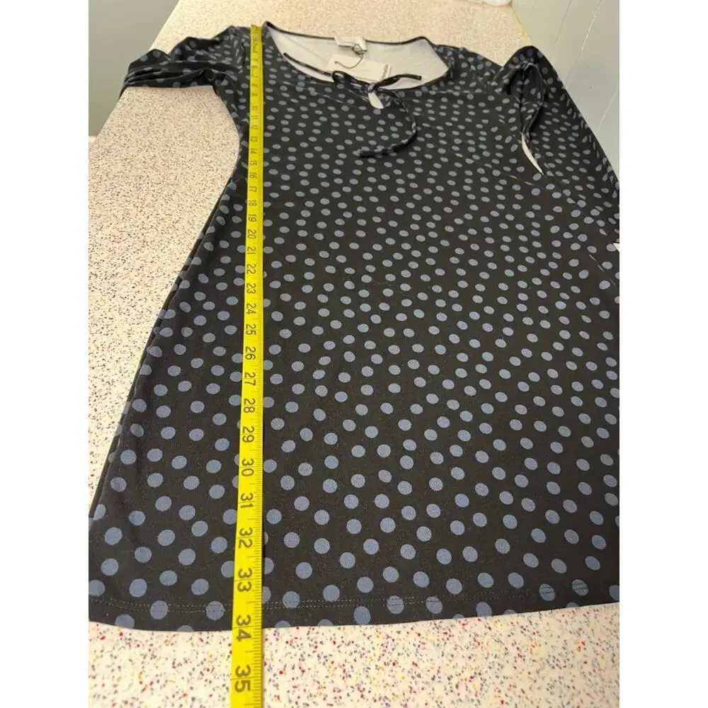 Reformation NWT Maisie Long Sleeve Knit Mini Dress Polka Dot Women’s Size M